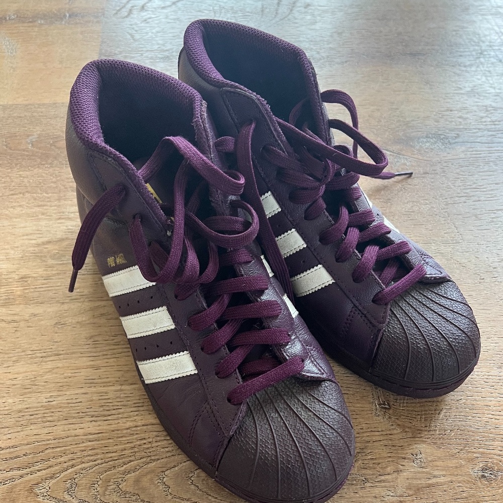 Old School Limited edition Adidas high tops.